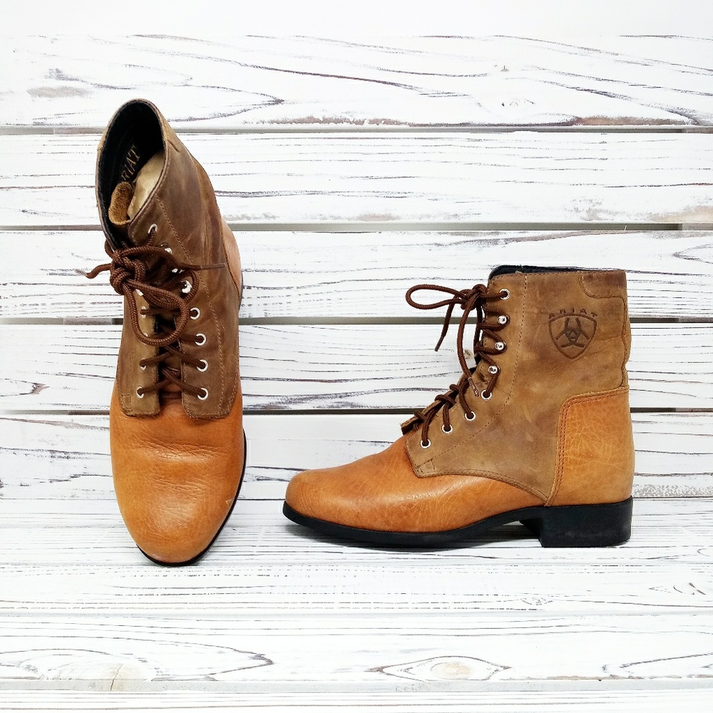 Ariat Heritage Lacer Two-Toned ATS Western Boots